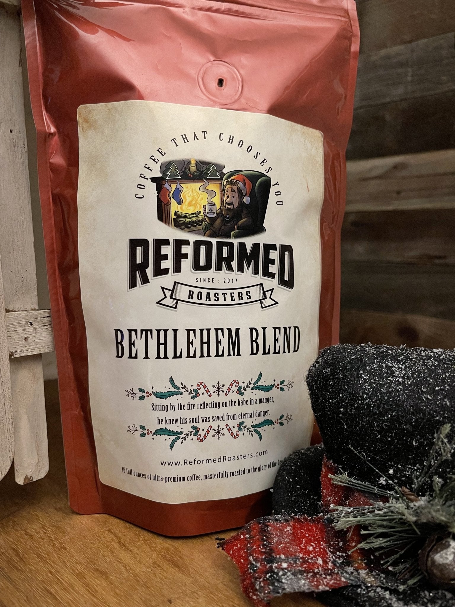 Bethlehem Blend (1lb - Ground) - Reformed Roasters - #reformed# - #christian_coffee# - #coffee#