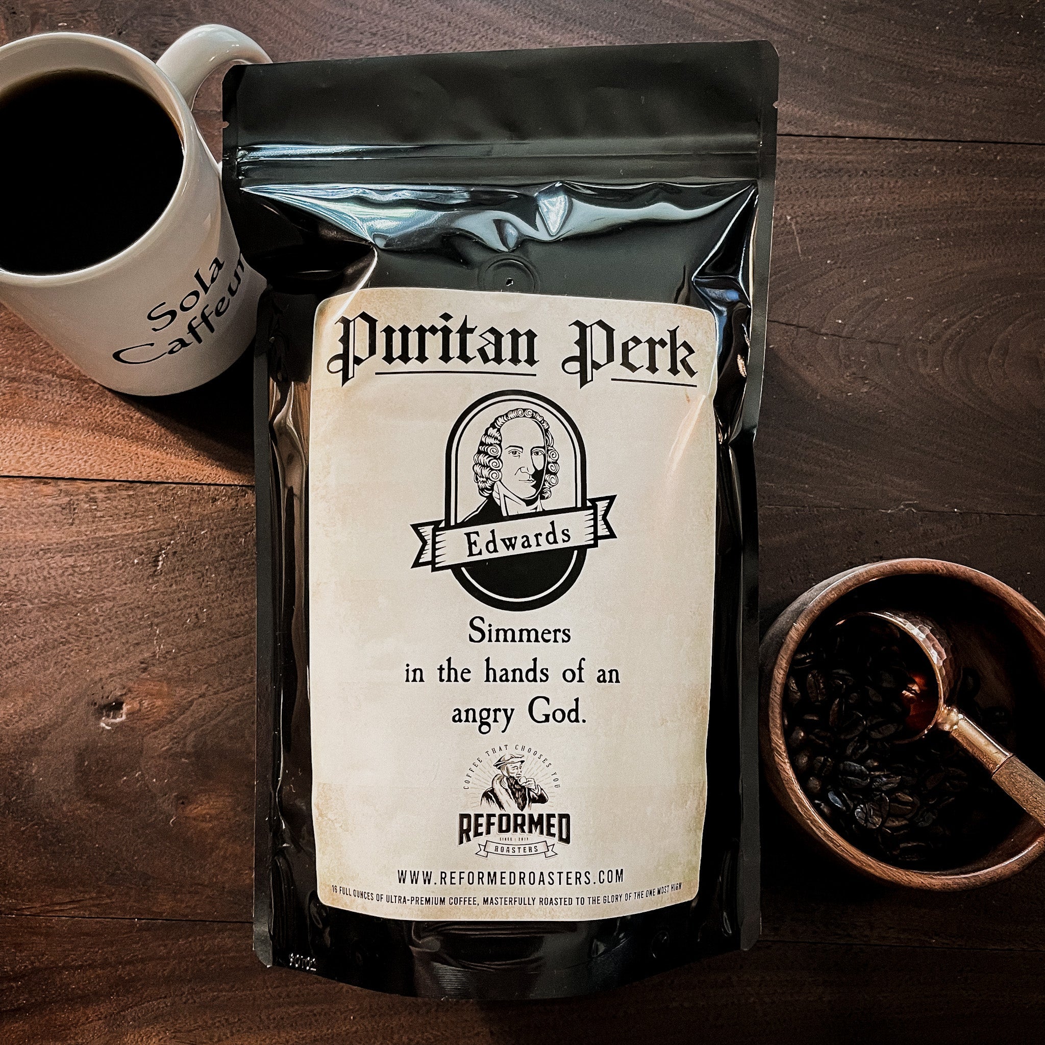 Edwards - Reformed Roasters - #reformed# - #christian_coffee# - #coffee#