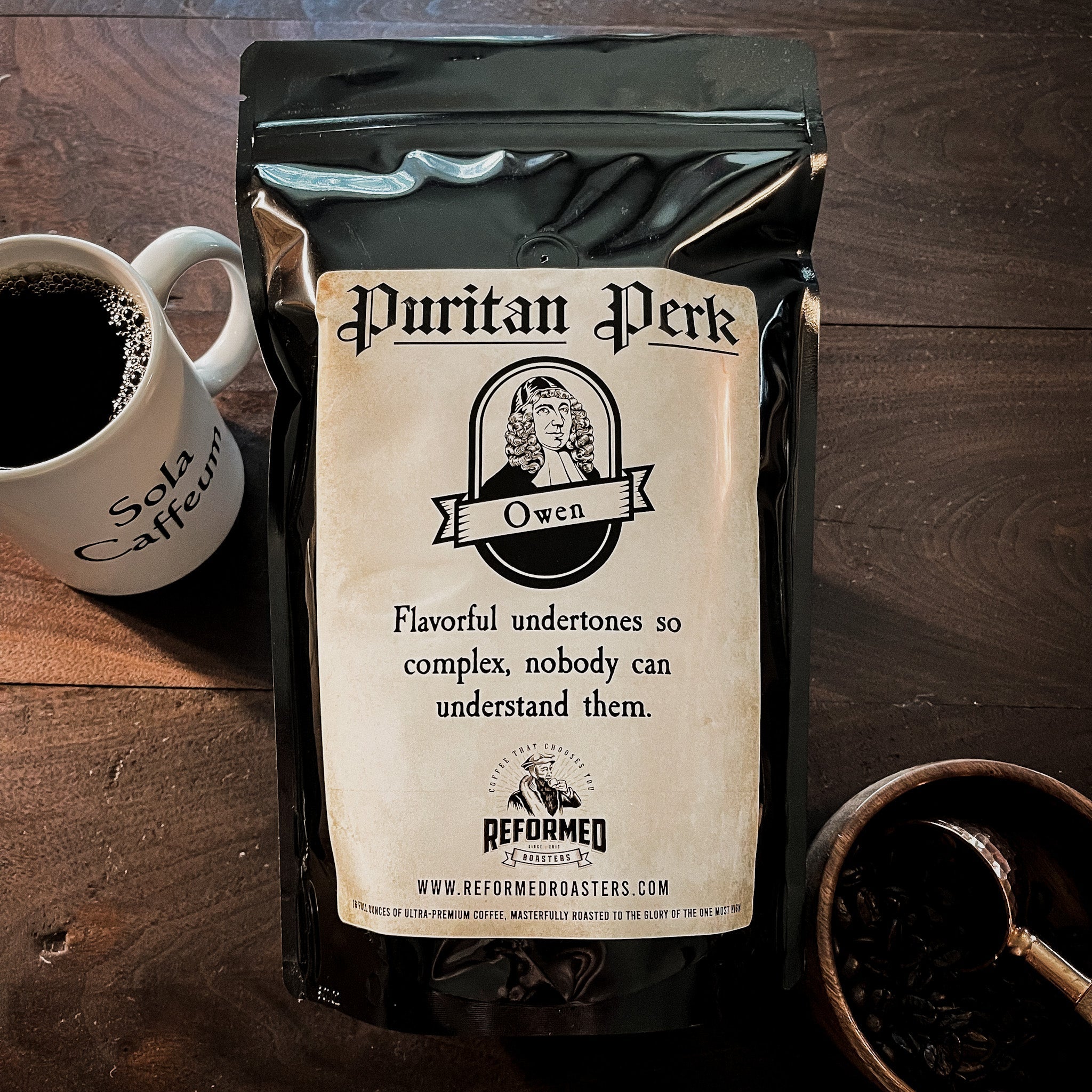 Owen - Reformed Roasters - #reformed# - #christian_coffee# - #coffee#