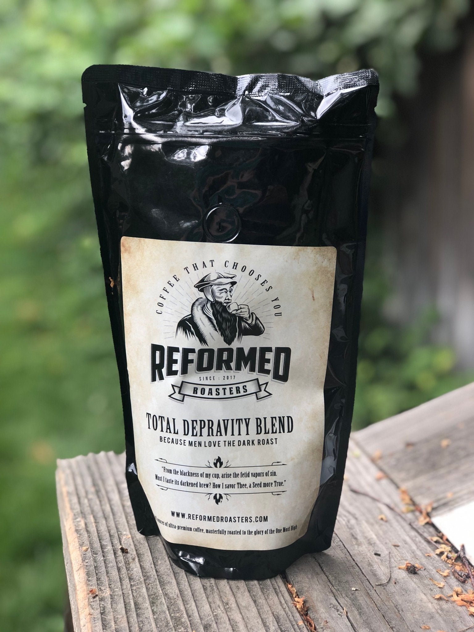 coffee christian coffee reformed coffee Total Depravity Blend (1lb - Whole Bean) Coffee  - Reformed Roasters