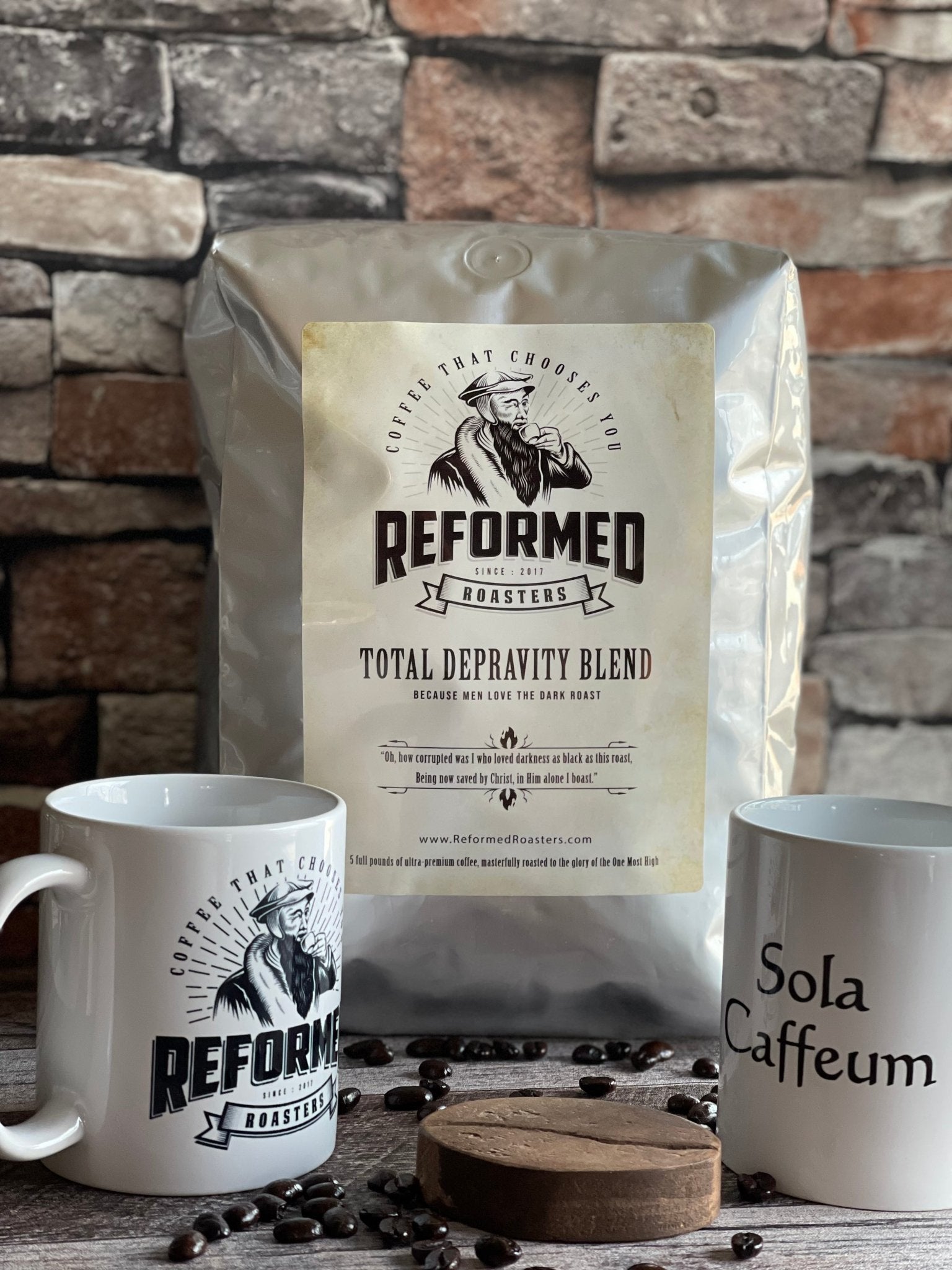 Total Depravity - Reformed Roasters - #reformed# - #christian_coffee# - #coffee#